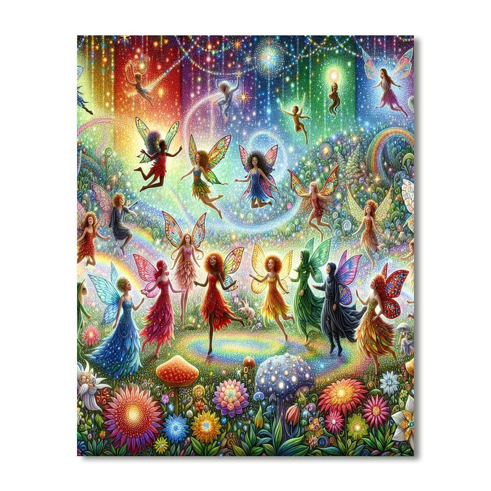Adventure In Fairy Land DIY Paint By Numbers