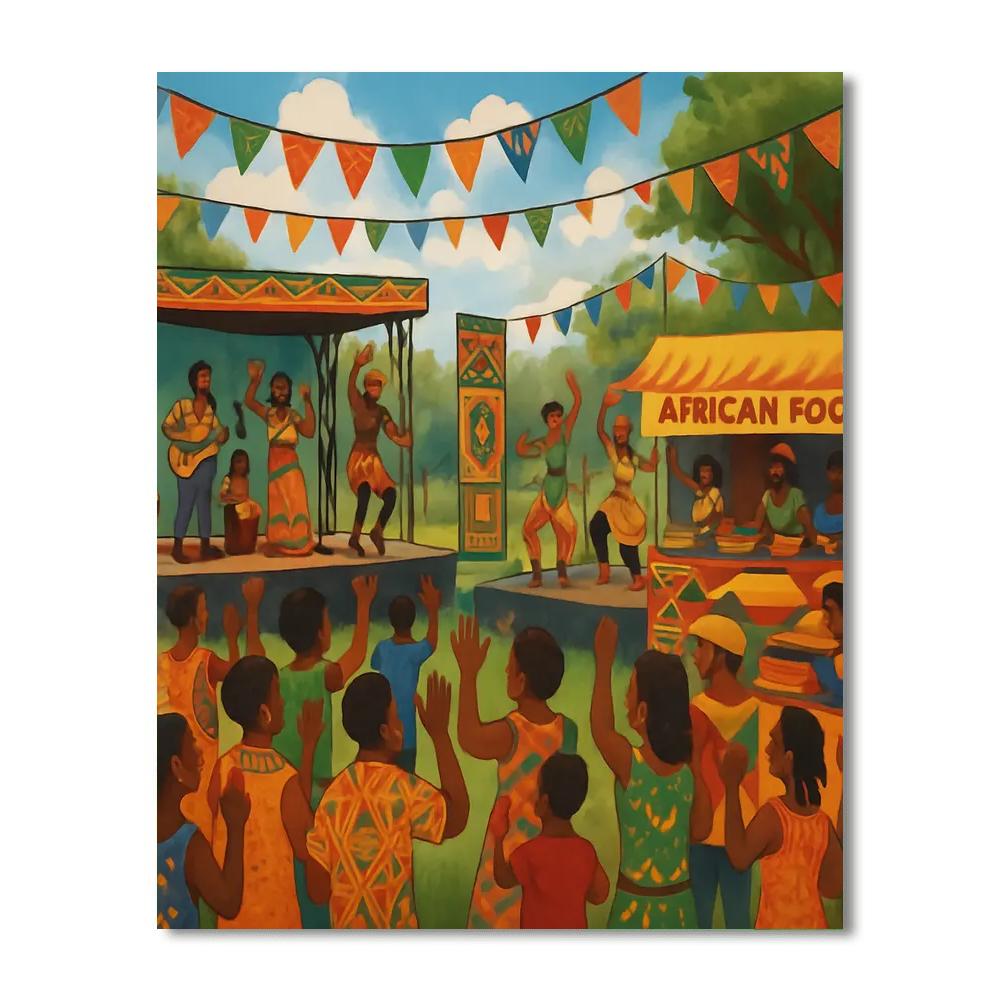 Yam Carnival - London Paint By Number