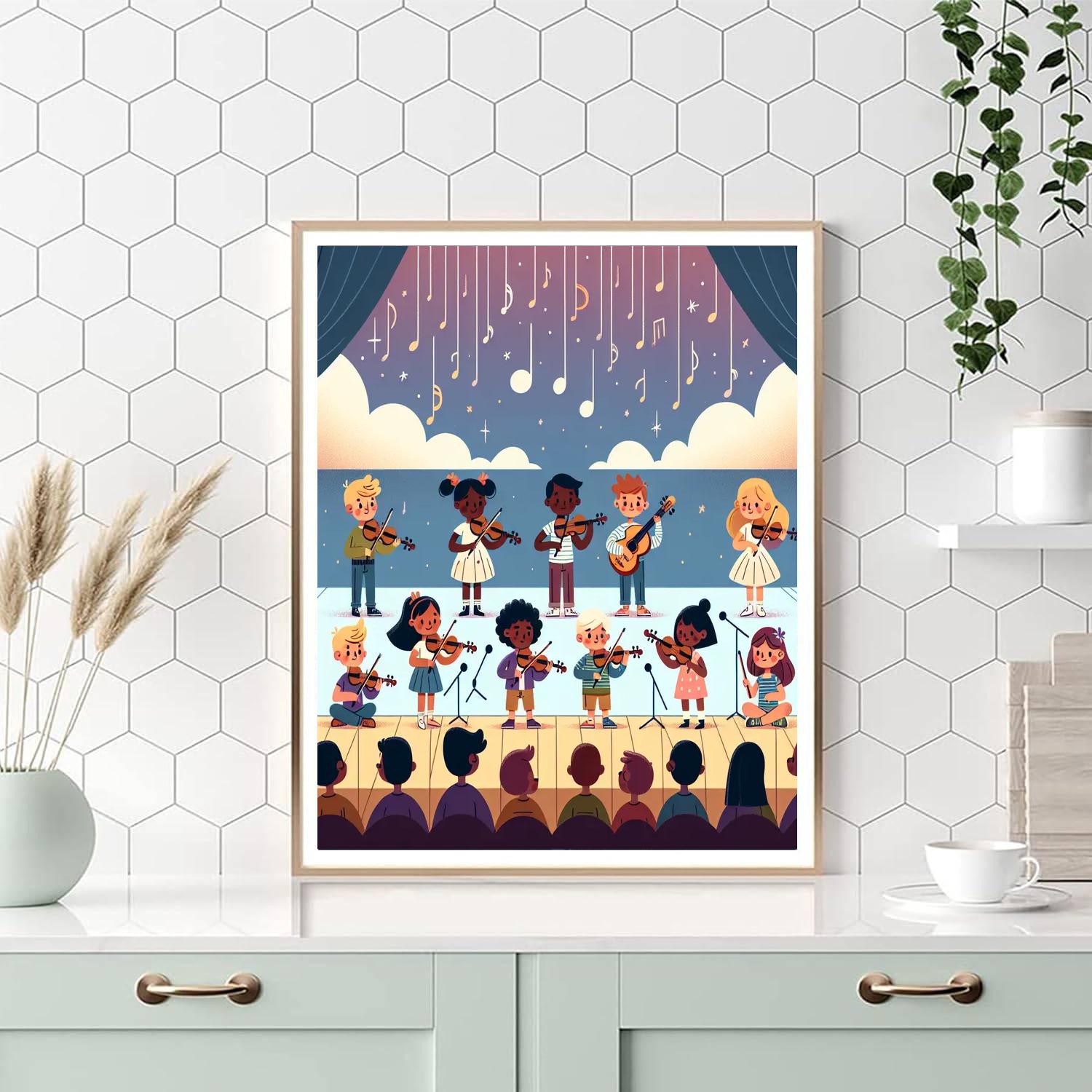 Artistic Aria DIY Paint By Numbers