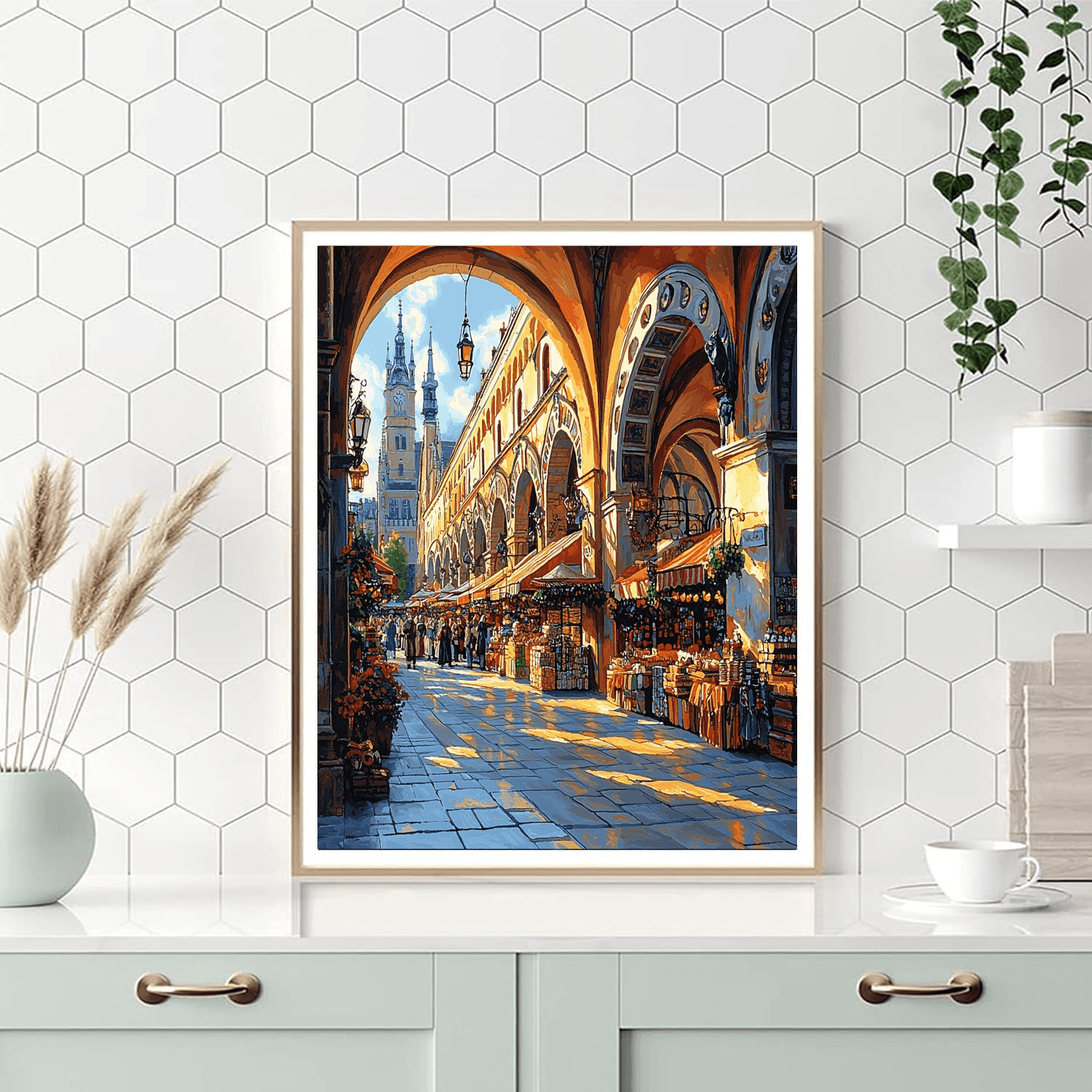 Kraków Cloth Hall - Poland Numbered Painting Kits