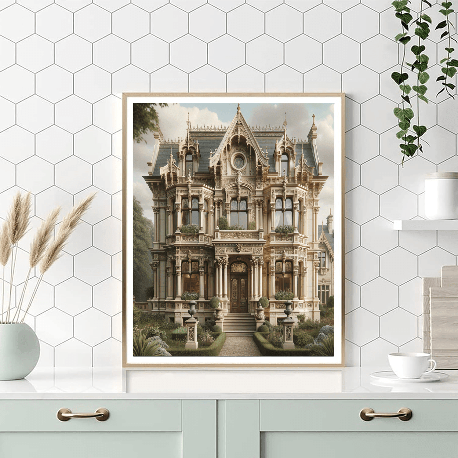 Regal Victorian Elegance Paint By Number