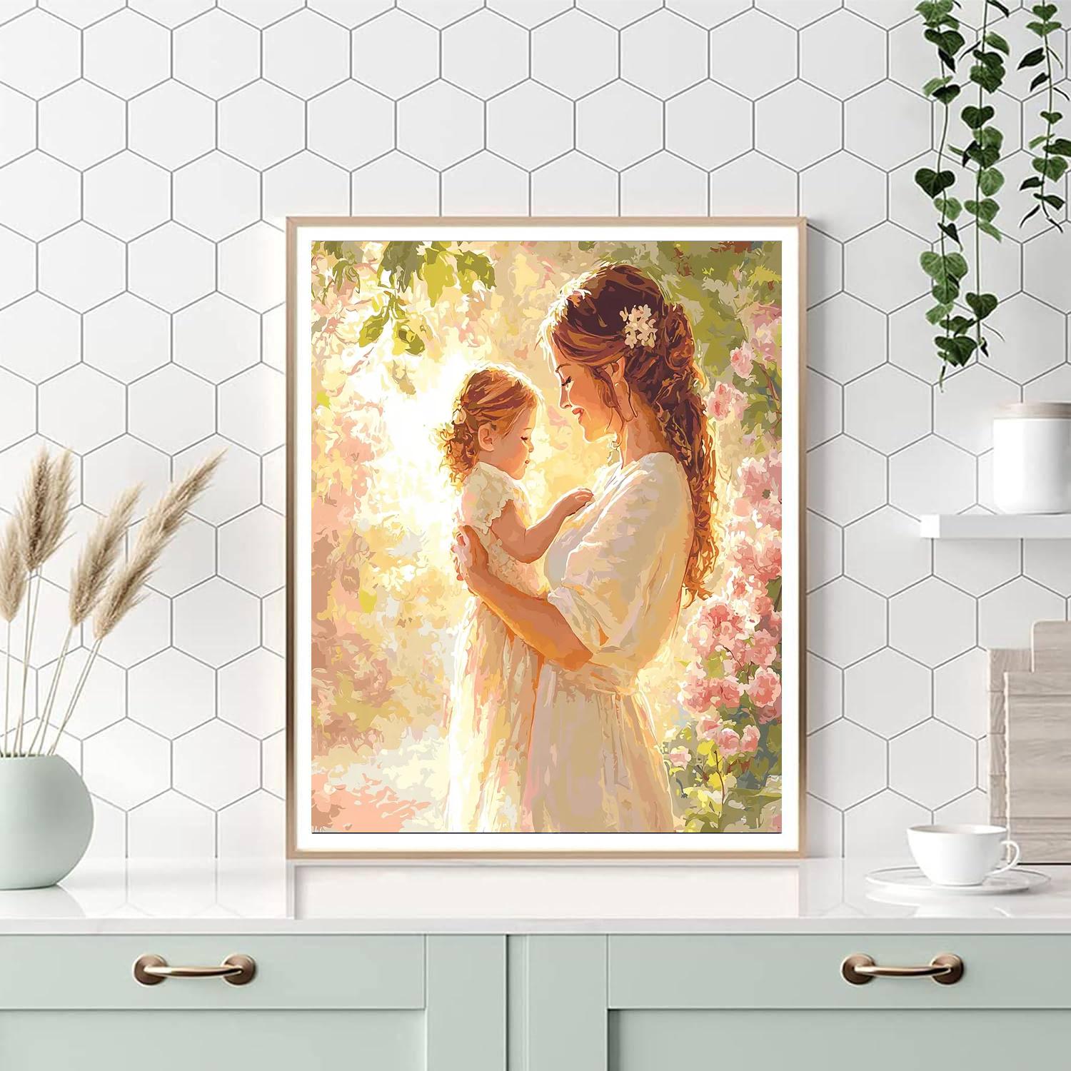 Embraced By Love Number Painting