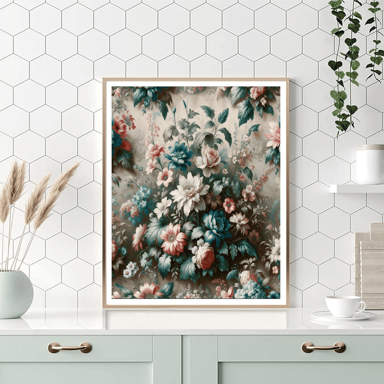 Vintage Botanical Paint By Number