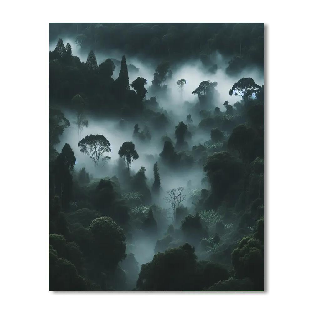 Mystical Forest Wander Paint By Color