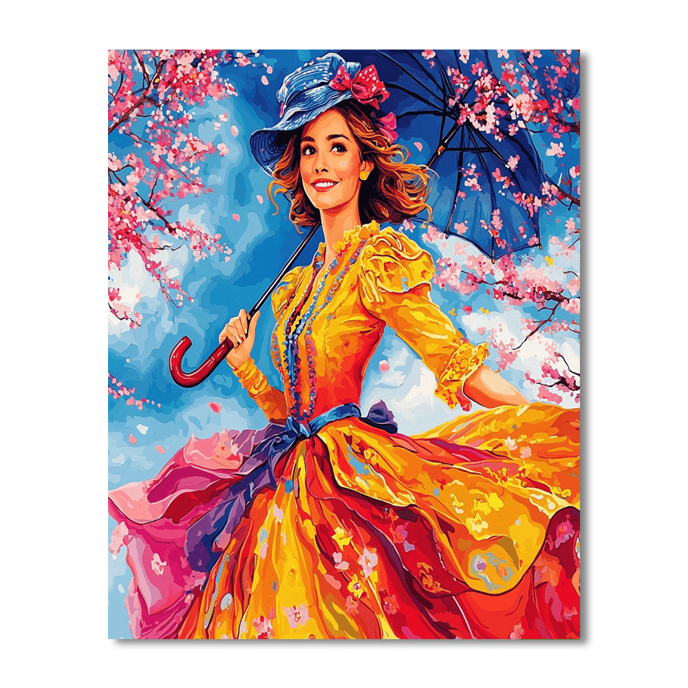 Emily Blunt: The Spirited Star Of Mary Poppins Paint By Numbers