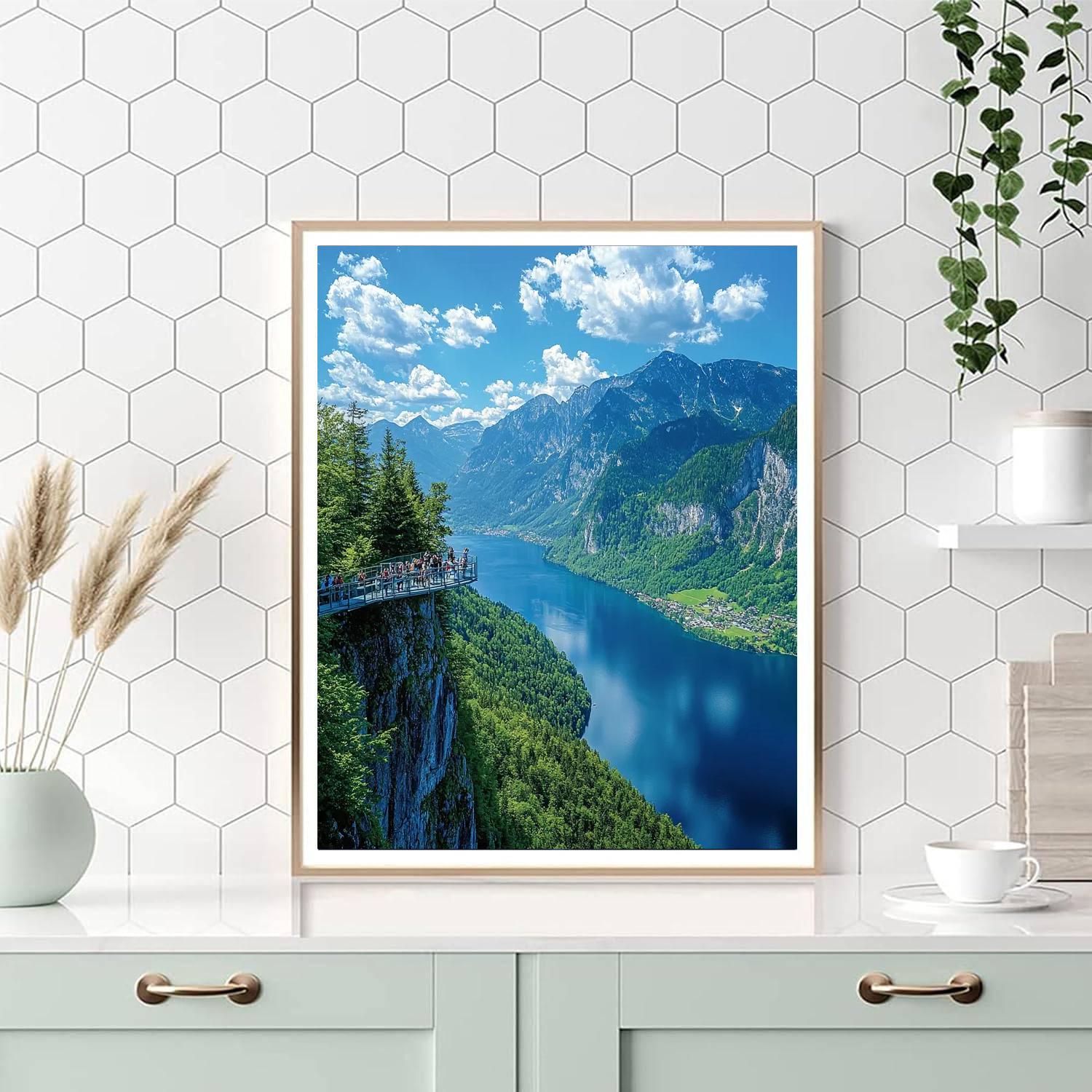 Hallstatt Skywalk - Hallstatt Paint By Color