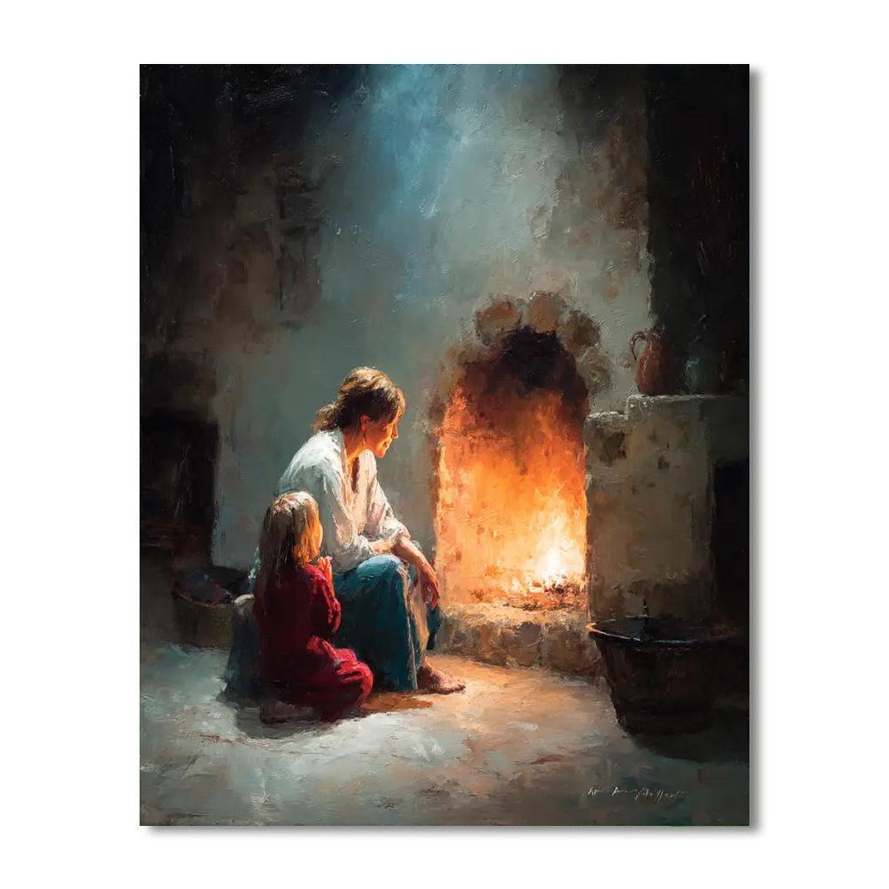 Whispered Stories Of Yore Painting Number Kit