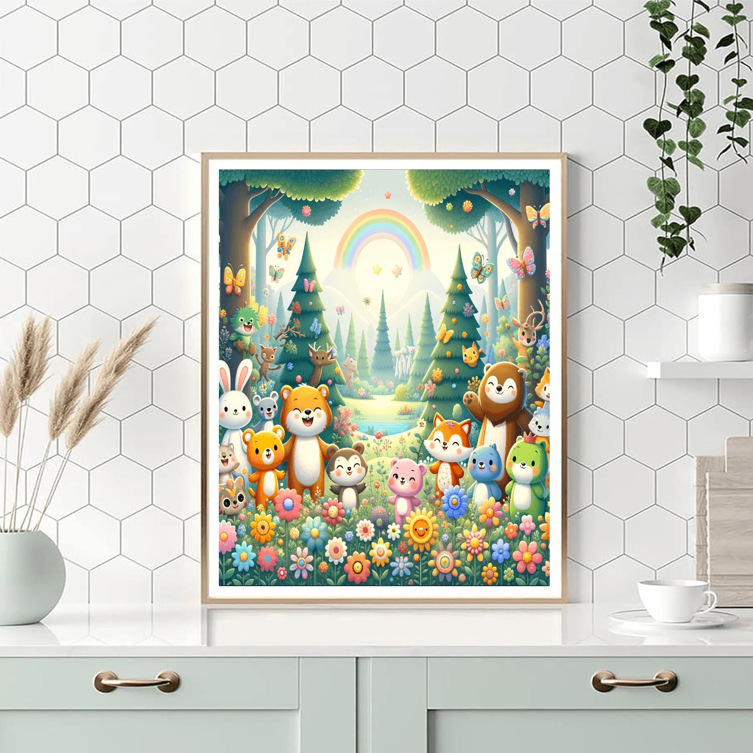 Whimsical Woodland Wonders Paint By Numbers Kits
