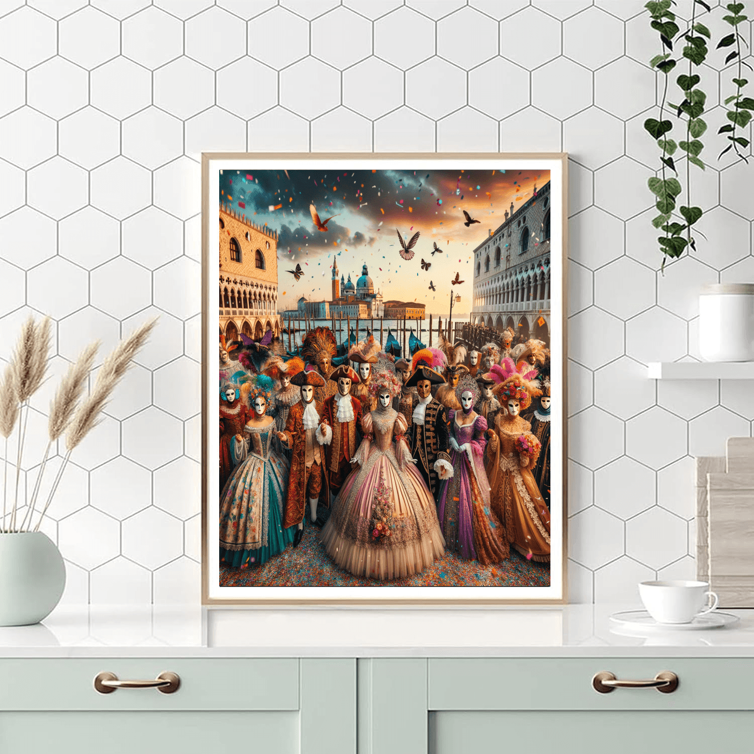 The Carnival Of Venice - Italy Paint By Number