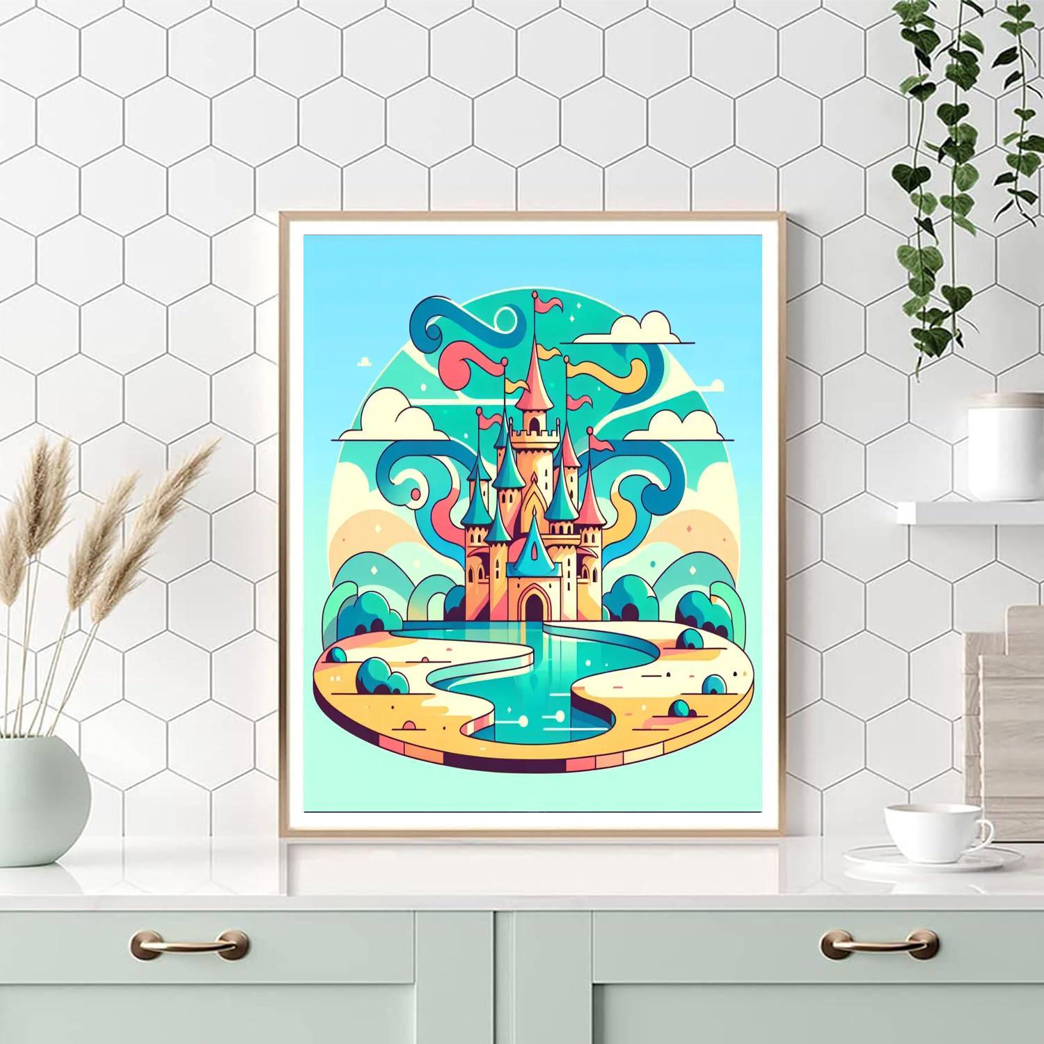Castle Of Wonders Paint By Number