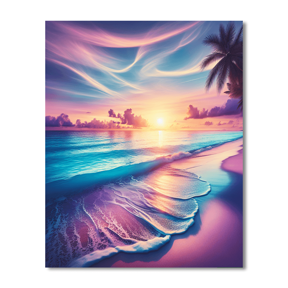 Tranquil Coastal Retreat Paint By Numbers Kits