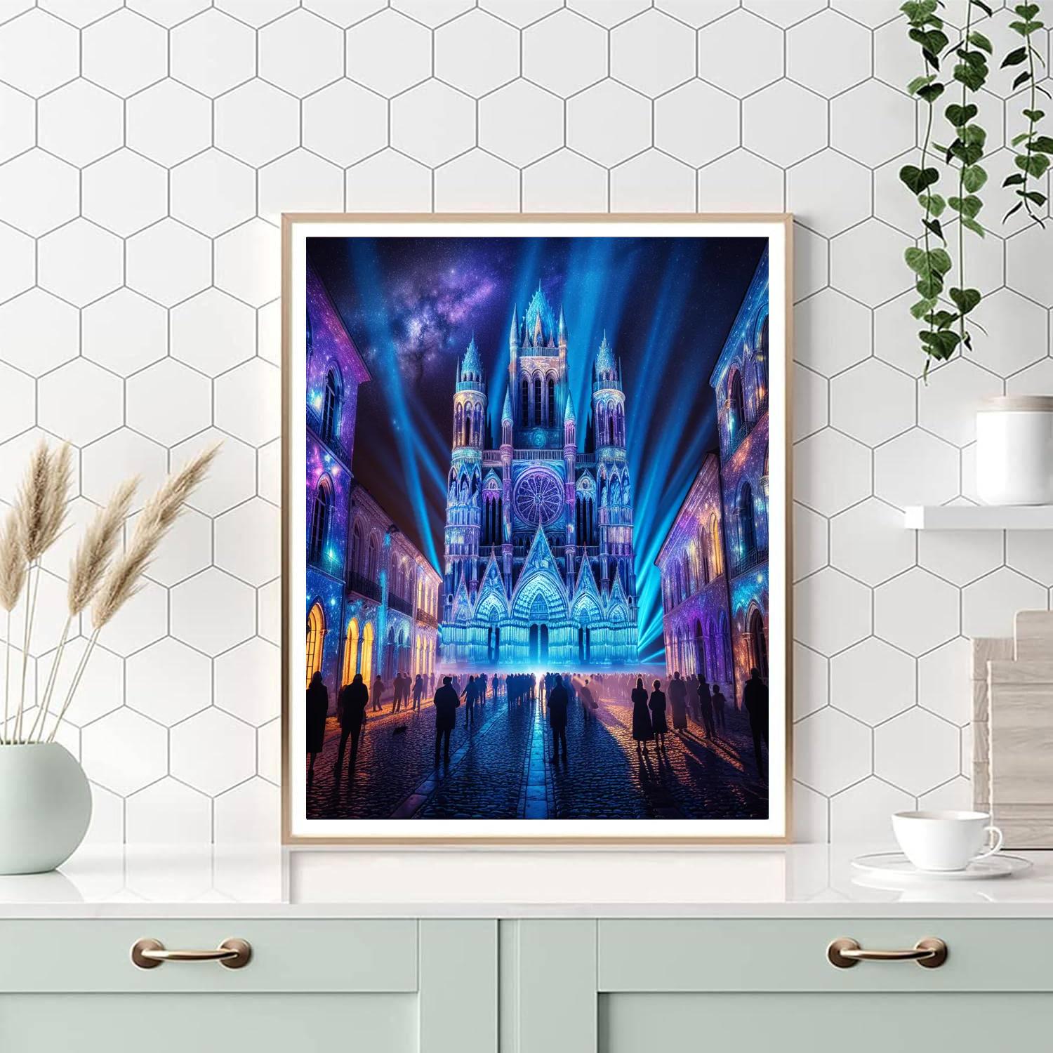 Durham Lumiere Festival - United Kingdom DIY Paint By Numbers