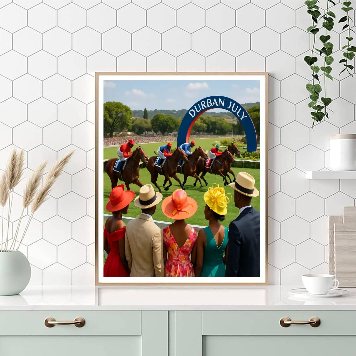 Durban July Handicap - South Africa DIY Paint By Numbers