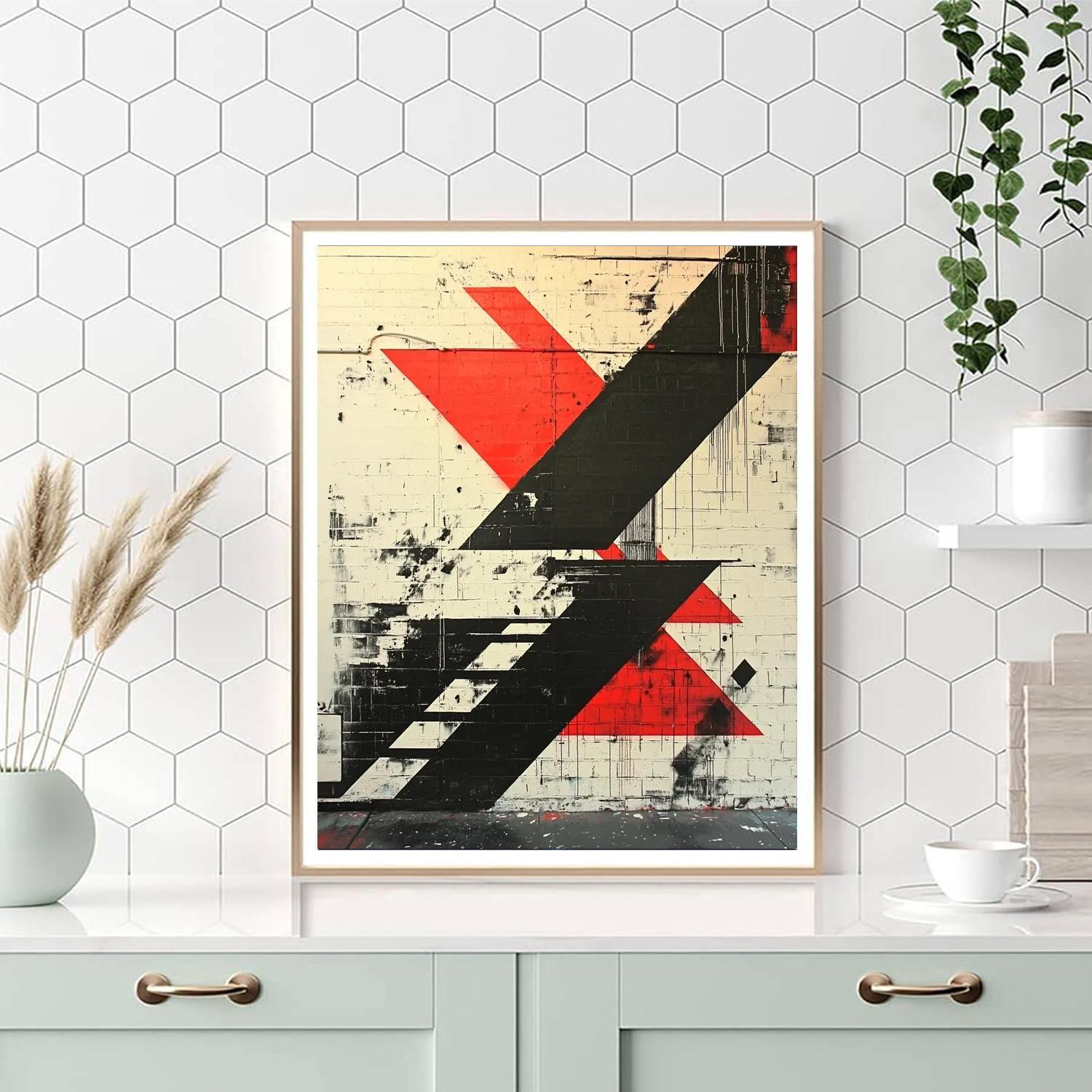 Banksy Inspired Fragments Of Tomorrow  Numbered Painting Kits