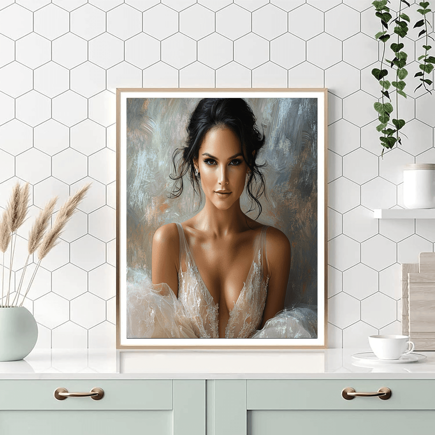 Natalie Portman: A Dance Of Power And Grace Painting Number Kit