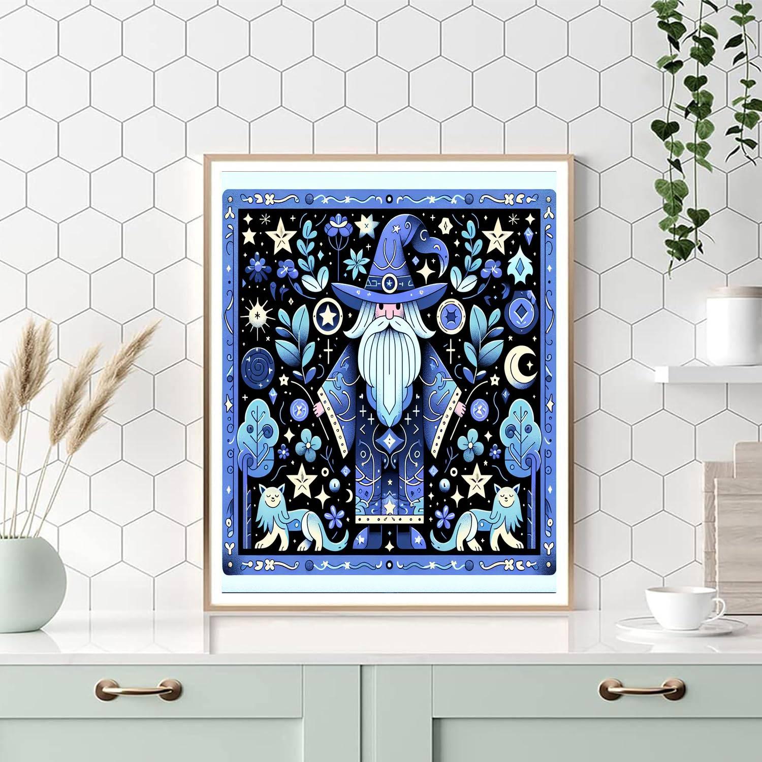 Creative Wizard Painting By Numbers Kit