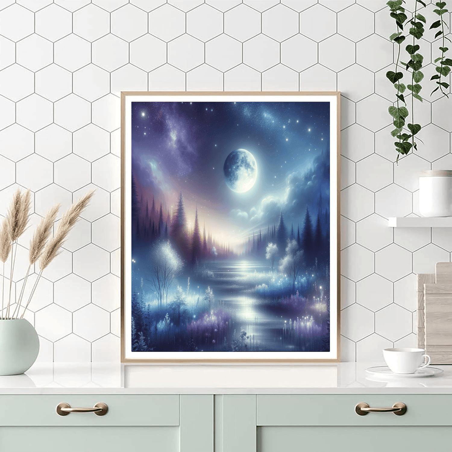 Lunar Illumination Fantasy Numbered Painting Kits