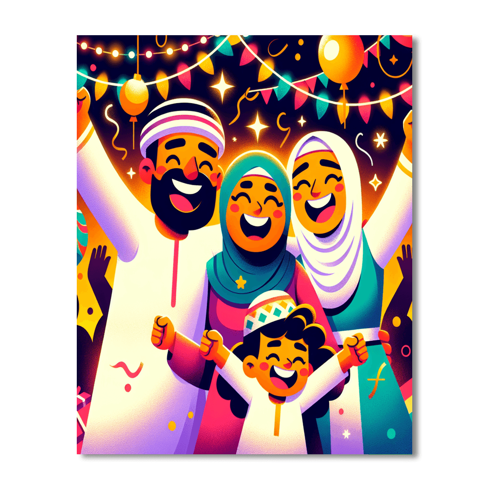 Happy Holiday Adventures Paint By Color