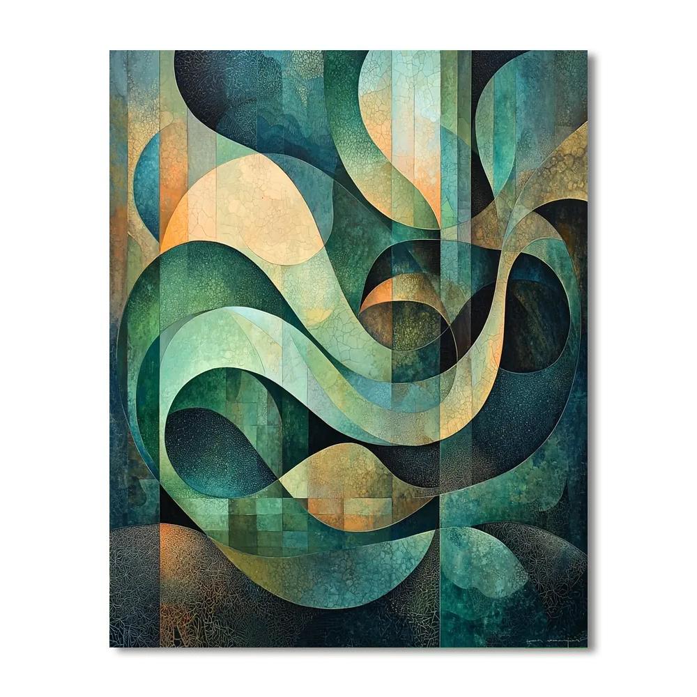 Max Ernst Inspired Veils Of Wonder  Paint By Numbers Kits