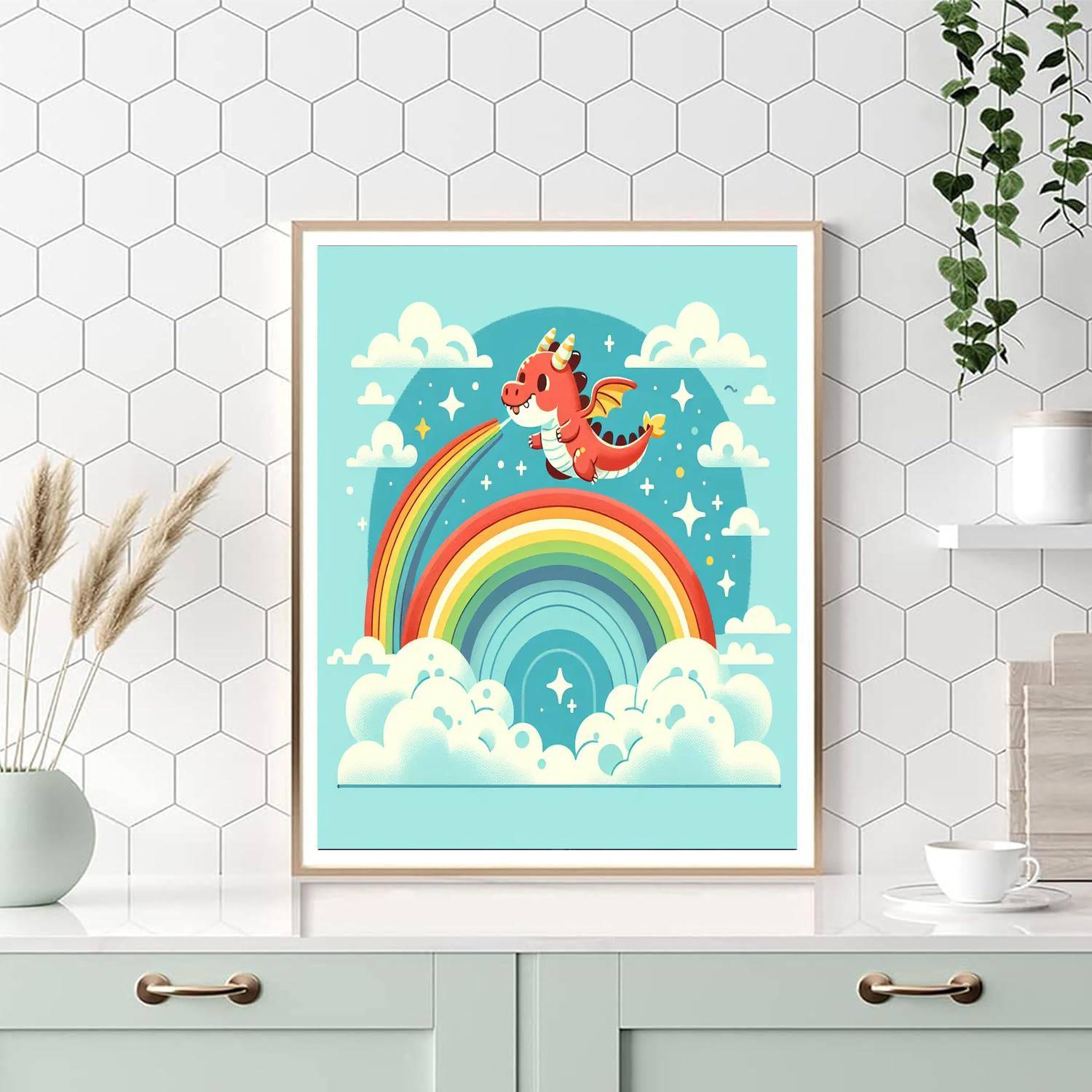 Dreamy Dragon Adventures Paint By Numbers