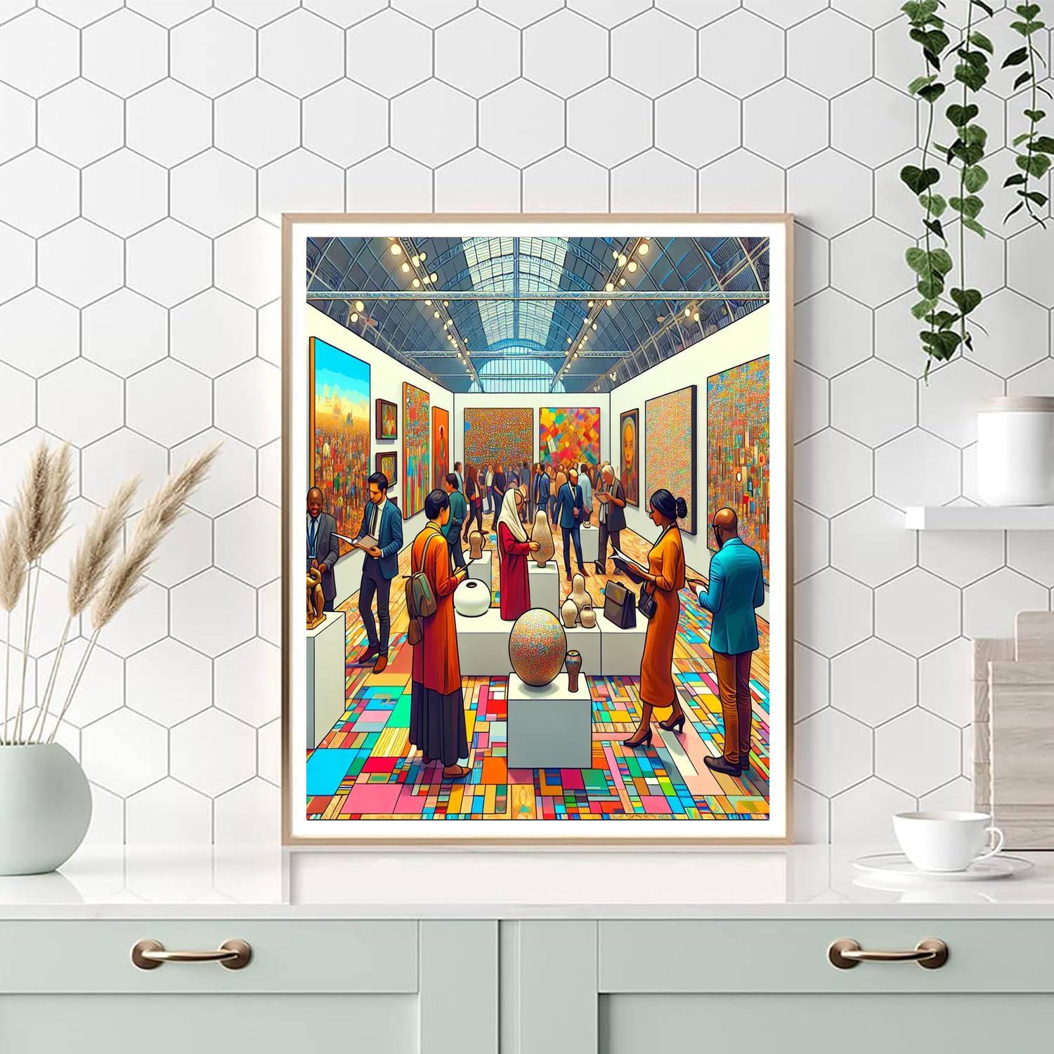 Frieze Art Fair - Uk Paint By Color