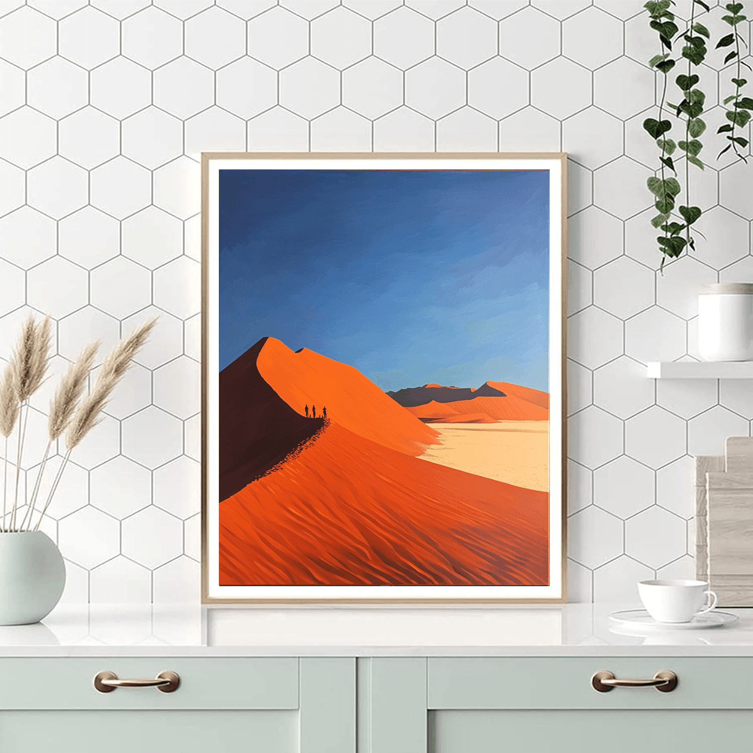 Sossusvlei Dunes DIY Paint By Numbers