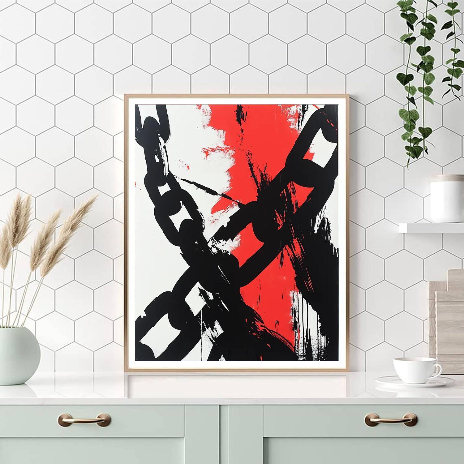 Banksy Inspired Freedom In Shadows  Paint By Number