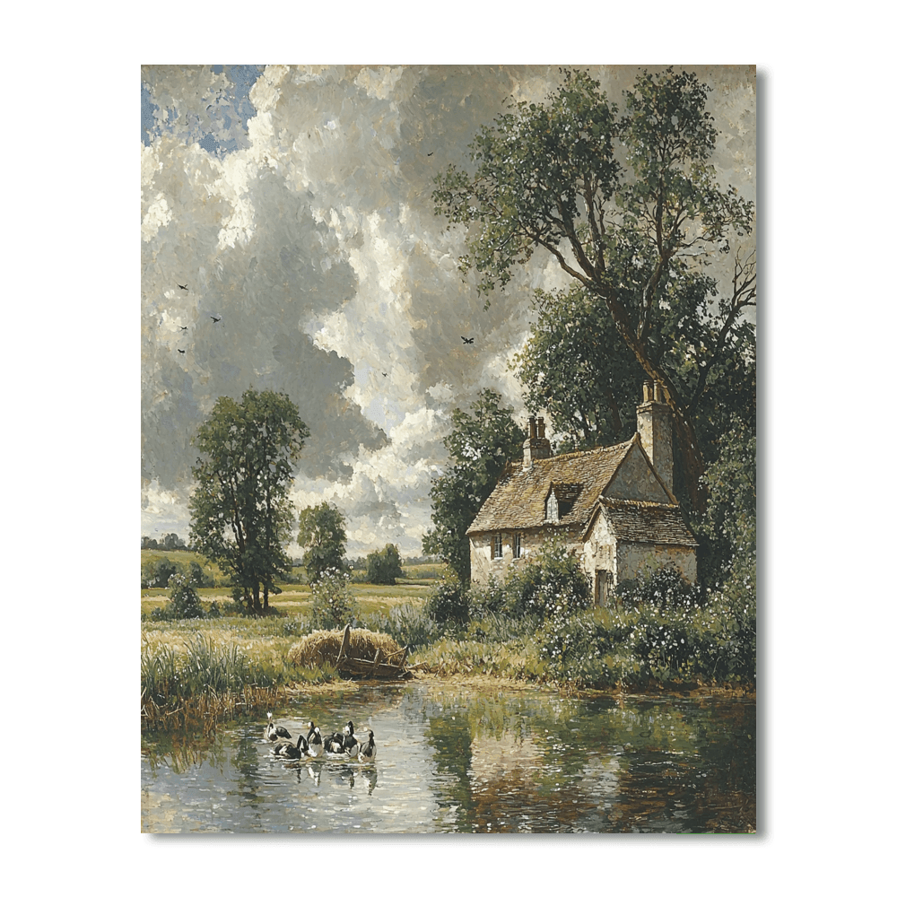John Constable Inspired Pastoral Symphony  Paint By Numbers Kits