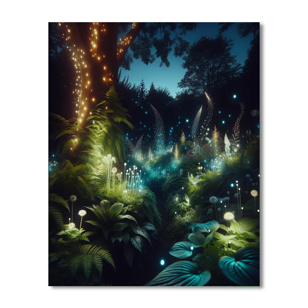 Twilight Fairy Glade Paint By Numbers