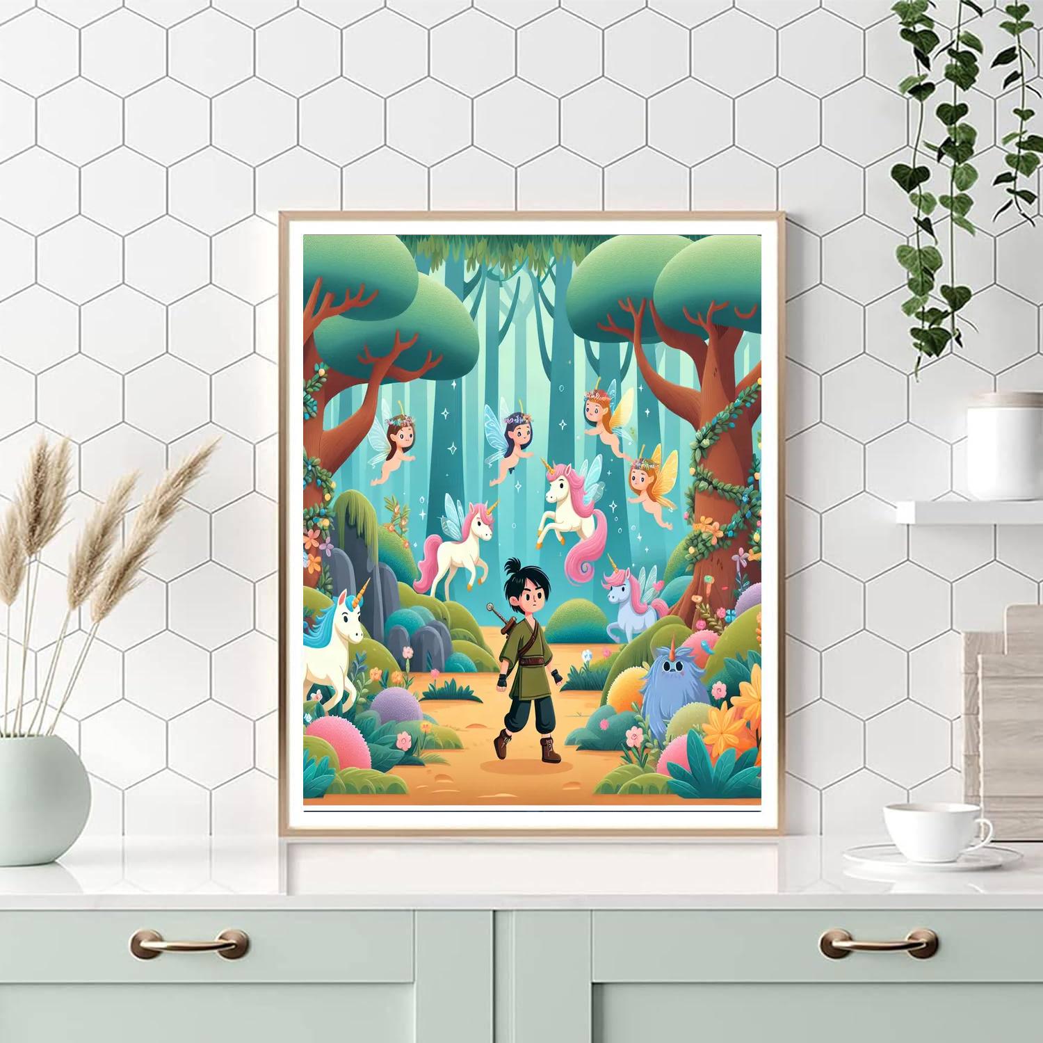 Mystic Forest Secrets DIY Paint By Numbers
