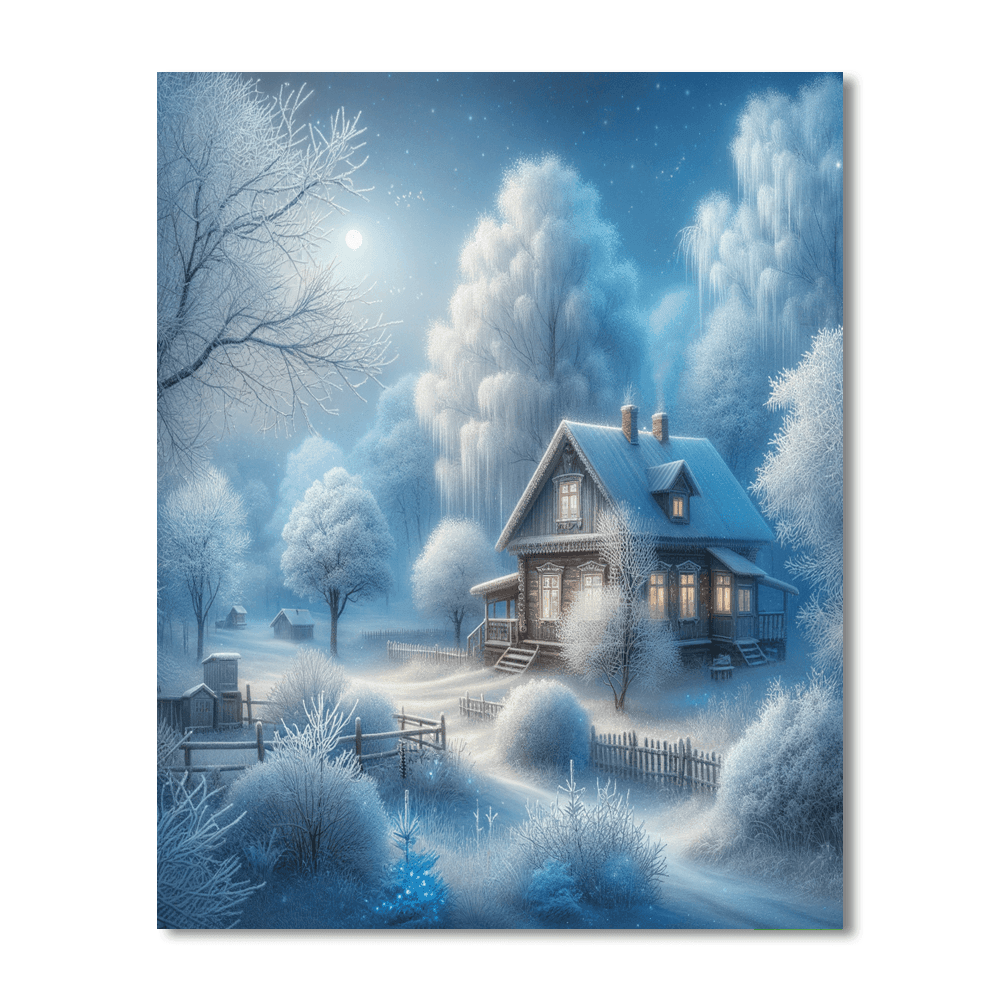 Christmas Serenity DIY Paint By Numbers