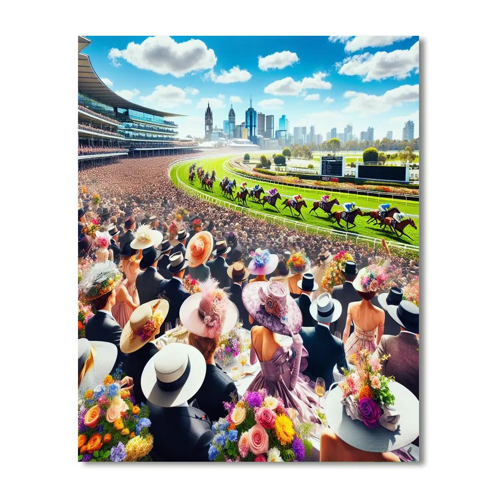 Spring Carnival - Melbourne, Australia Paint By Numbers