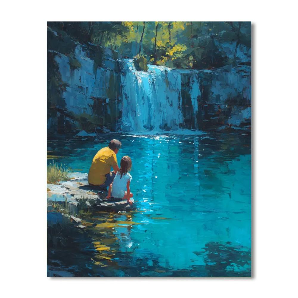 Caring Cascades Paint By Numbers Kits