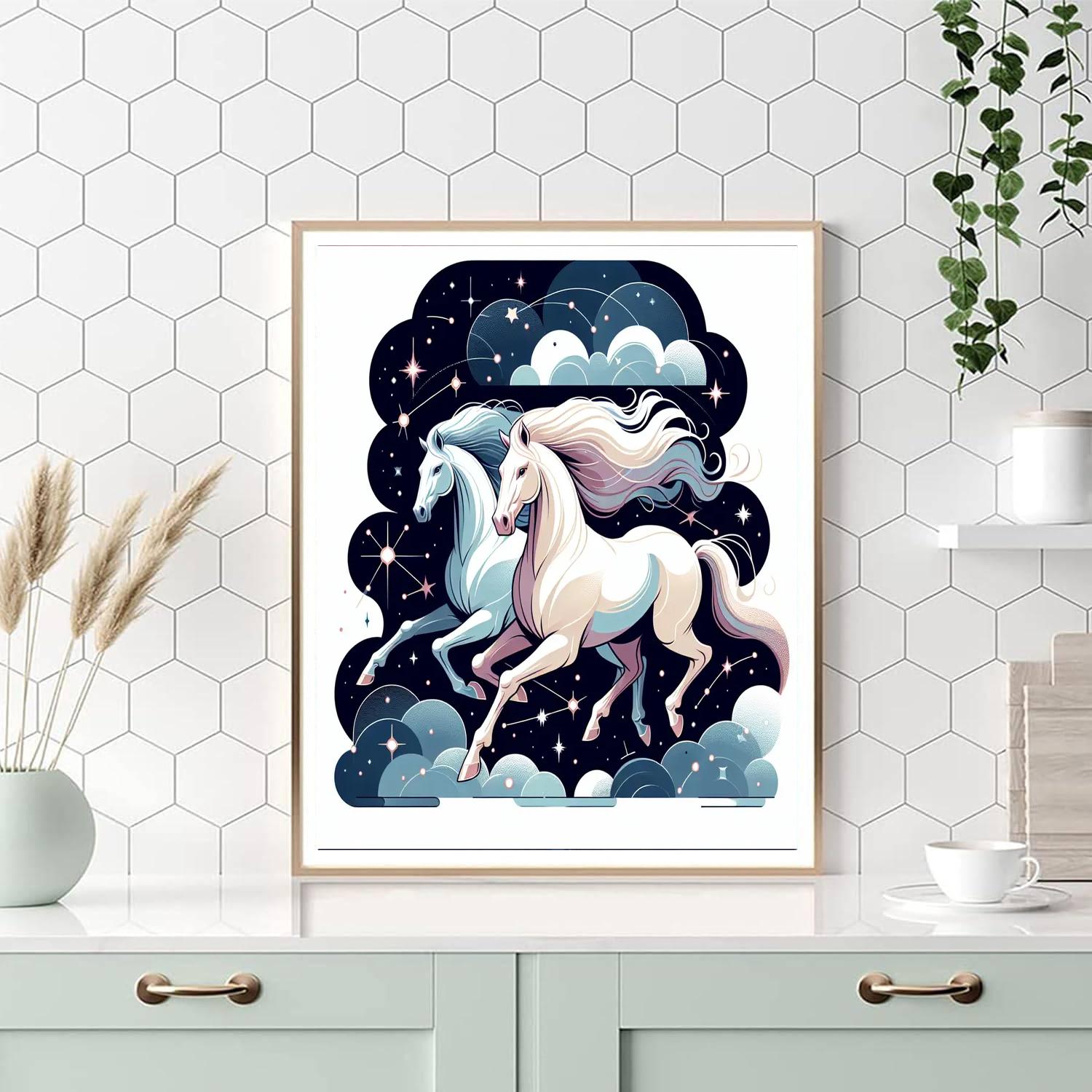 Star-crossed Stallion Story Numbered Painting Kits