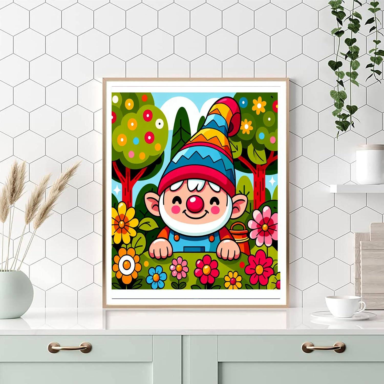 Magical Garden Realm Paint By Numbers Kits