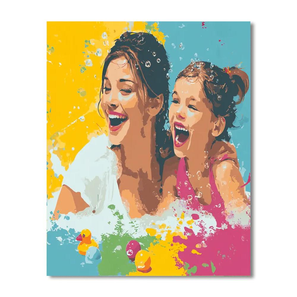 Bubbles And Fun DIY Paint By Numbers