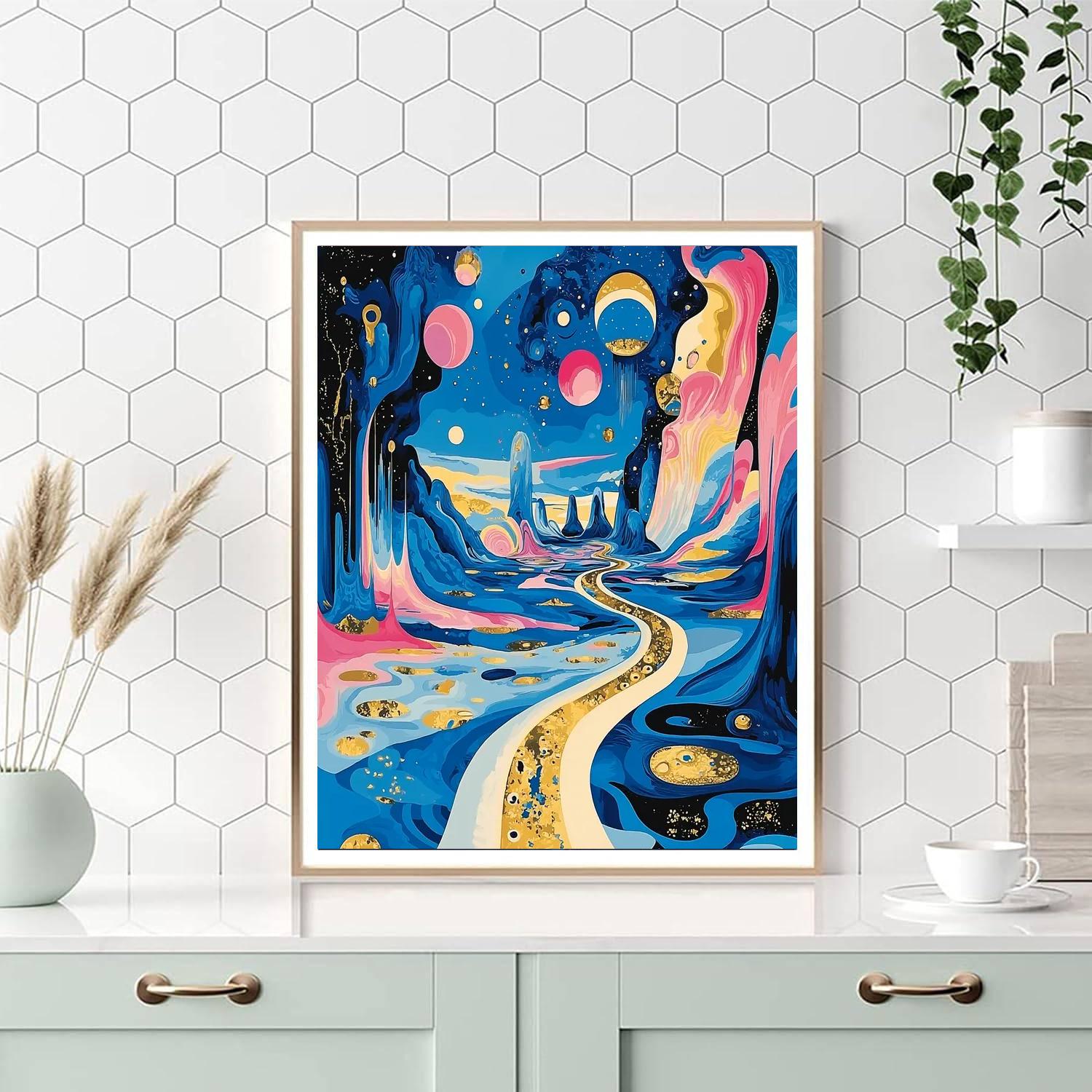 Salvador Dalí Inspired Elysian Dreamscapes  Paint By Numbers Kits