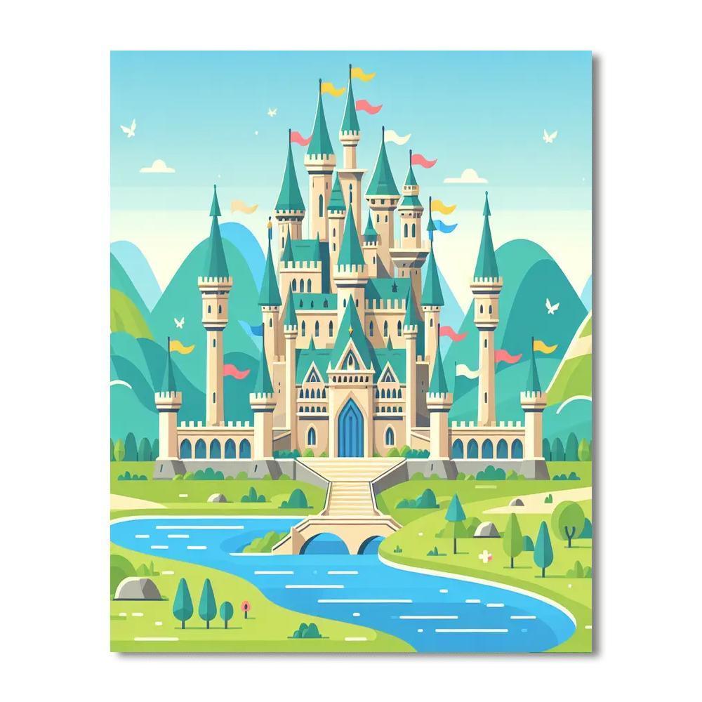Castle Adventure Playland Paint By Numbers Kits