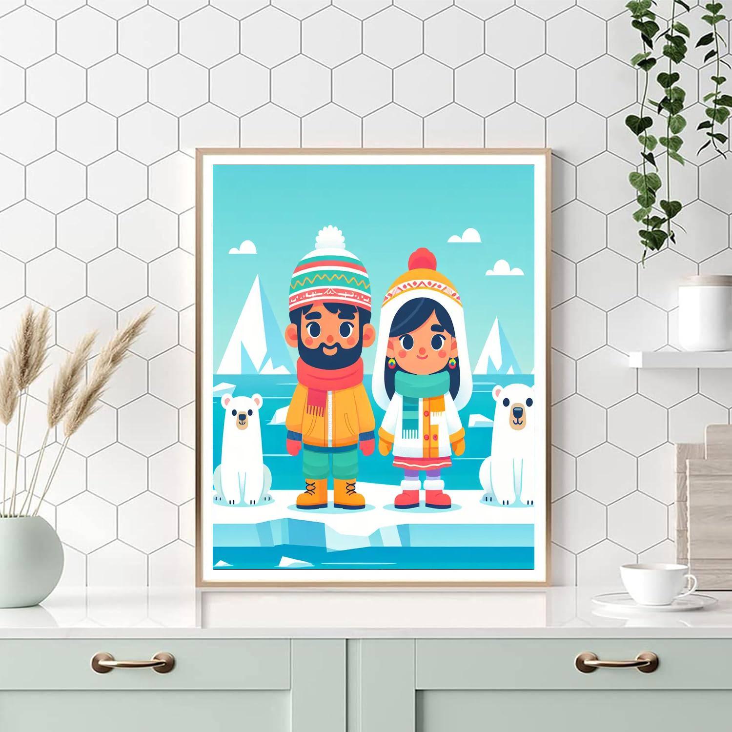 Arctic Exploration Team Paint By Color