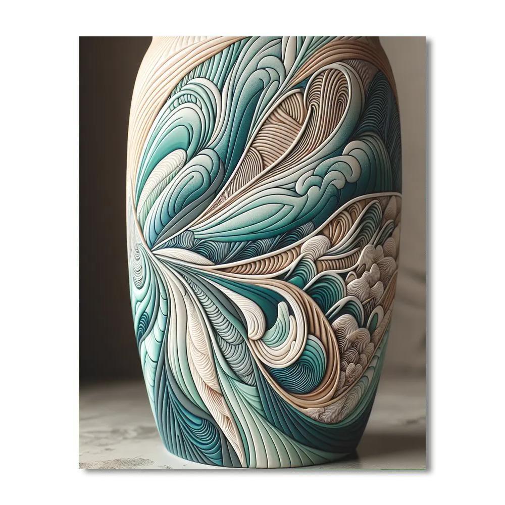 Seaside Memories Jar Paint By Number