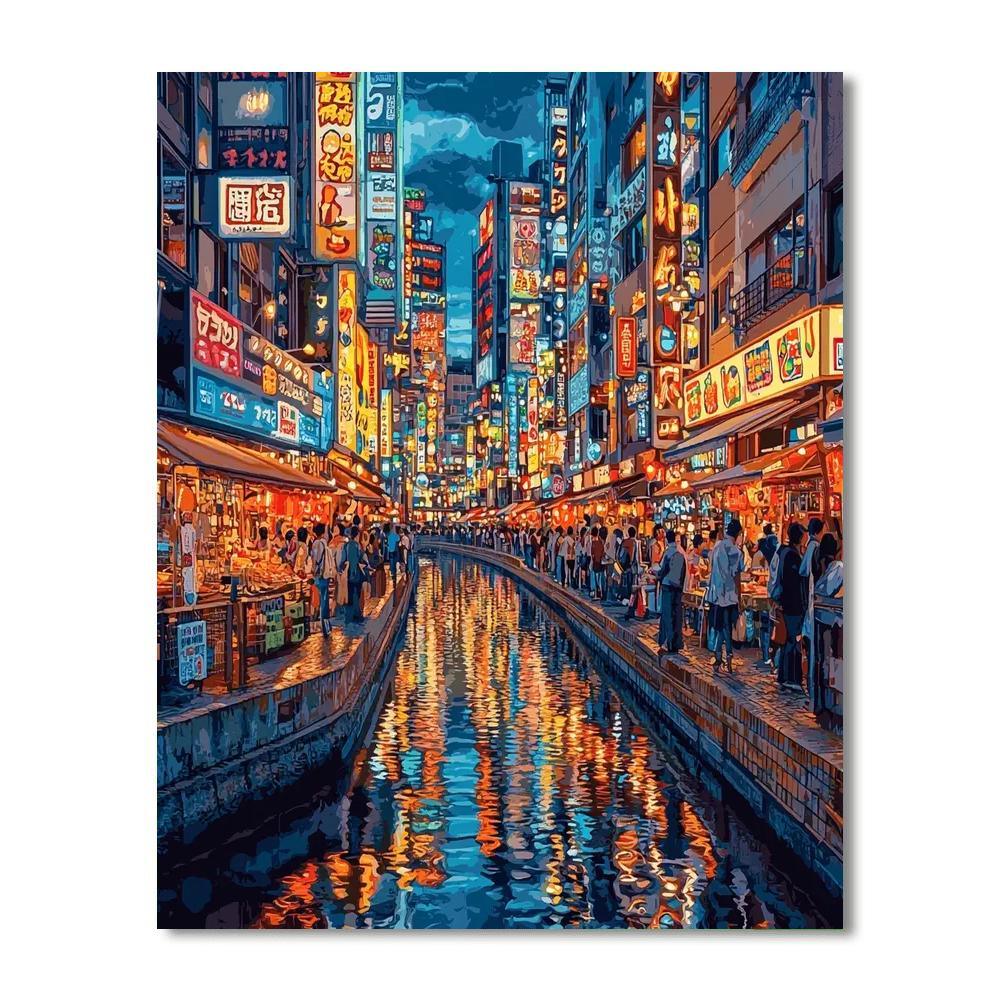 Dotonbori - Osaka Paint By Number