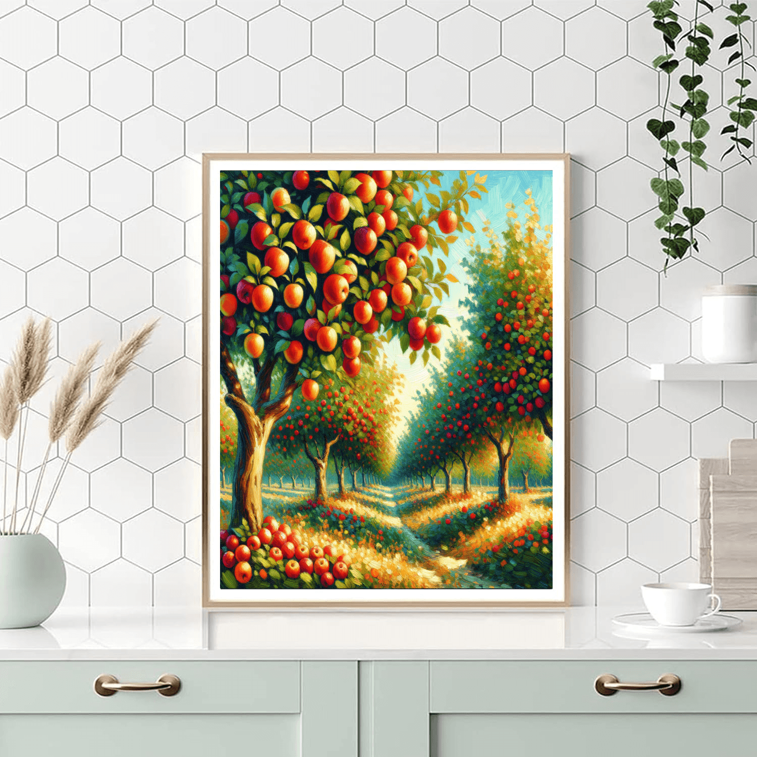 Sunny Orchard Day Paint By Numbers Kits