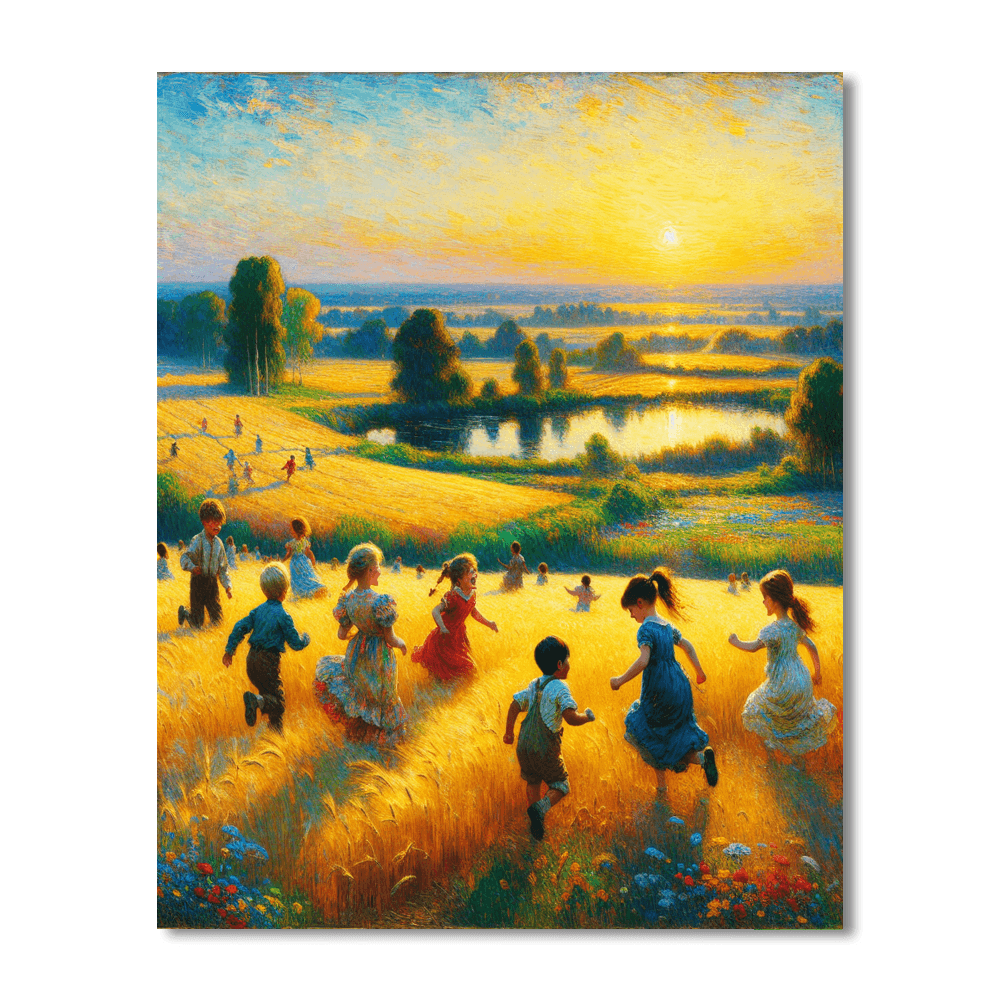 Summer Joy Paint By Numbers Art