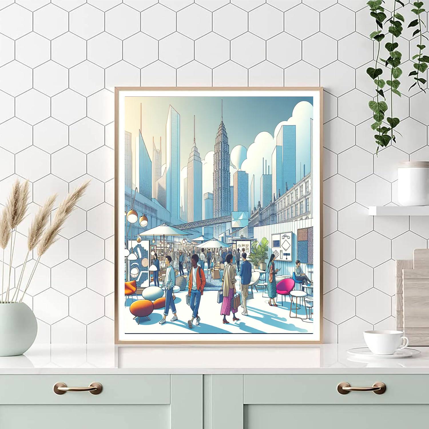 Milan Design Week - Italy Number Painting