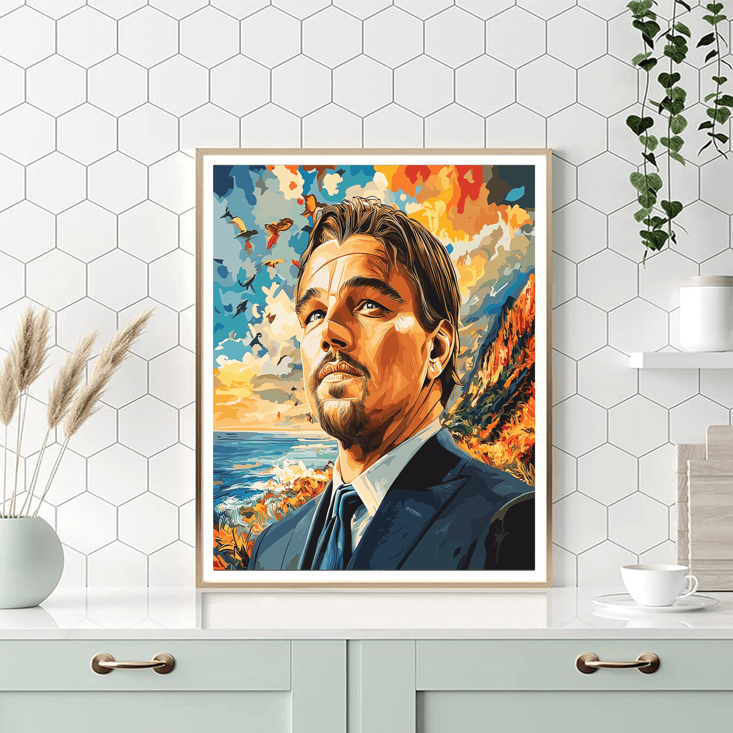 Leonardo Dicaprio: Chasing Dreams Beyond The Titanic Paint By Number