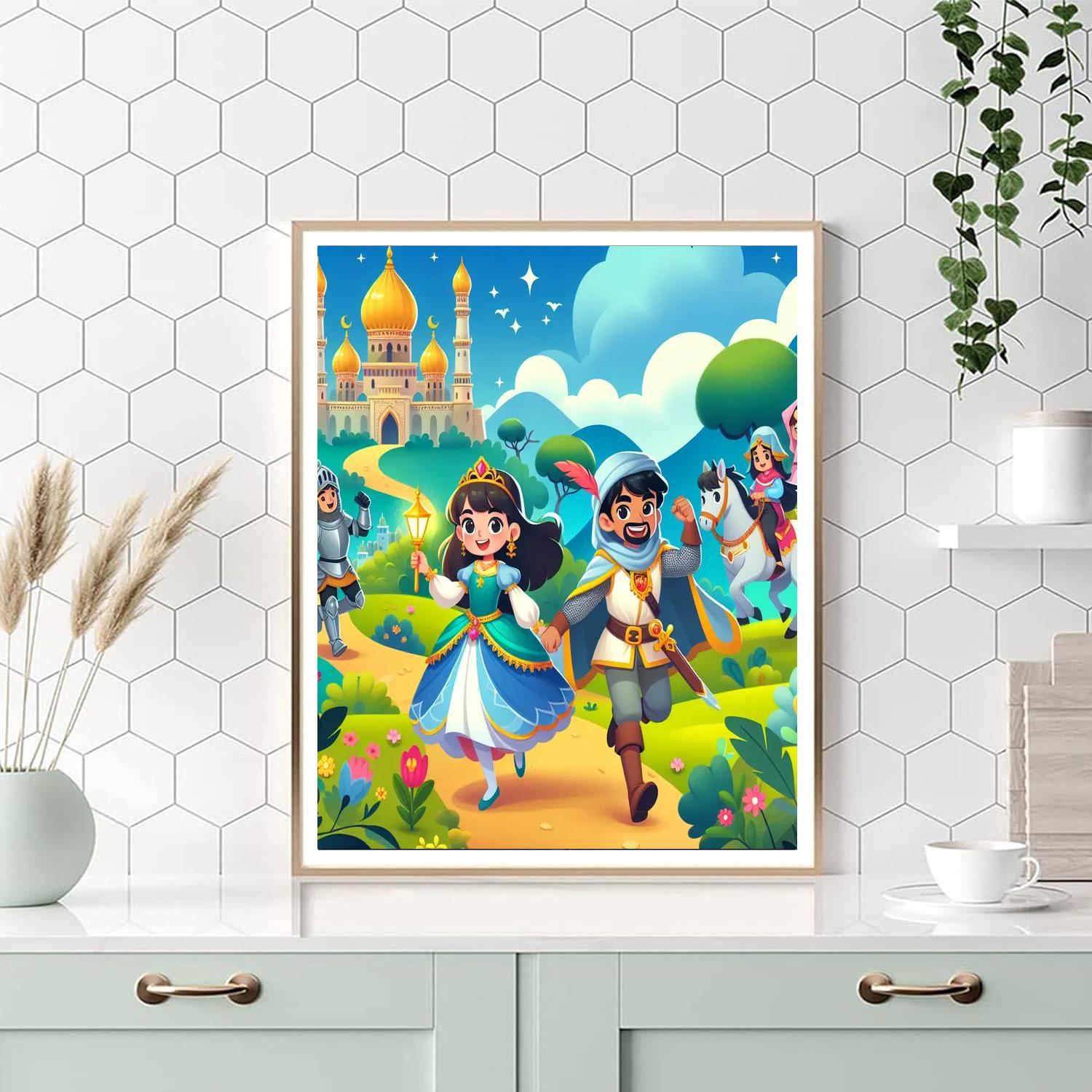 Playful Fairy Tale Adventures Paint By Numbers Kits