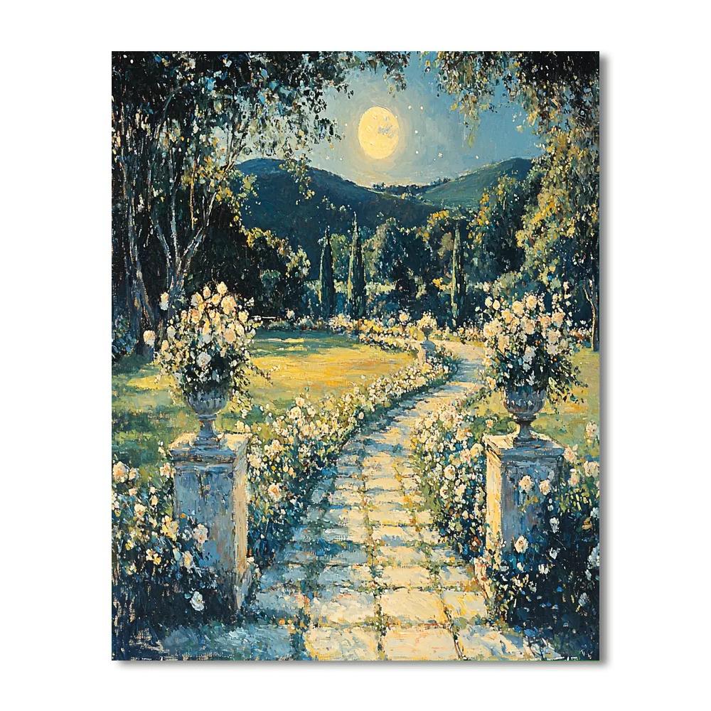 Henri Fantin-Latour Inspired Nocturnal Bloom  Paint By Numbers Kits