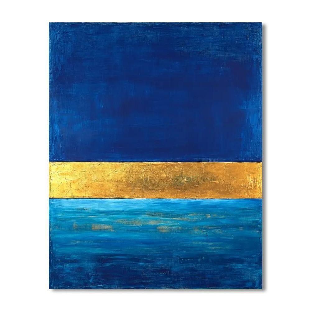 Mark Rothko Inspired Harmony Of The Cosmos  Numbered Painting Kits