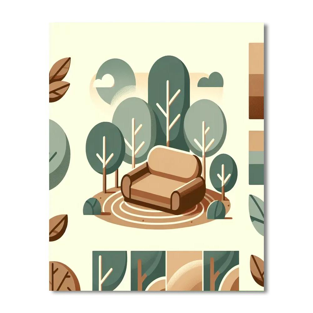 Nature's Nook Numbered Painting Kits