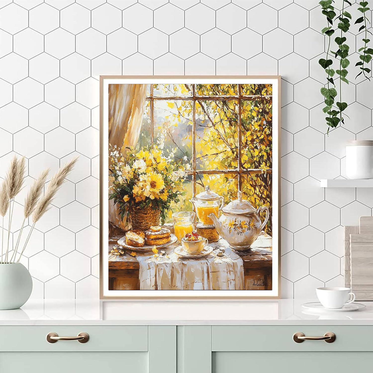 Morning Sunlight Painting By Numbers Kit